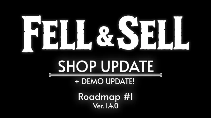 Official Fell & Sell Shop Update announcement artwork